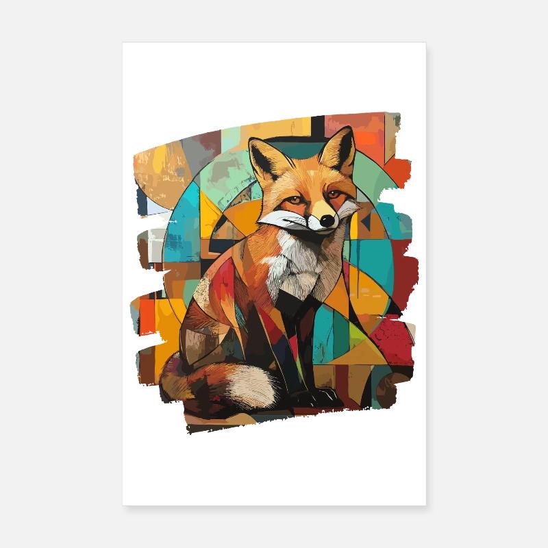 Renard Poster 20 x 30 cm