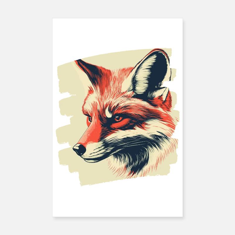 Fuchs Poster 20x30 cm