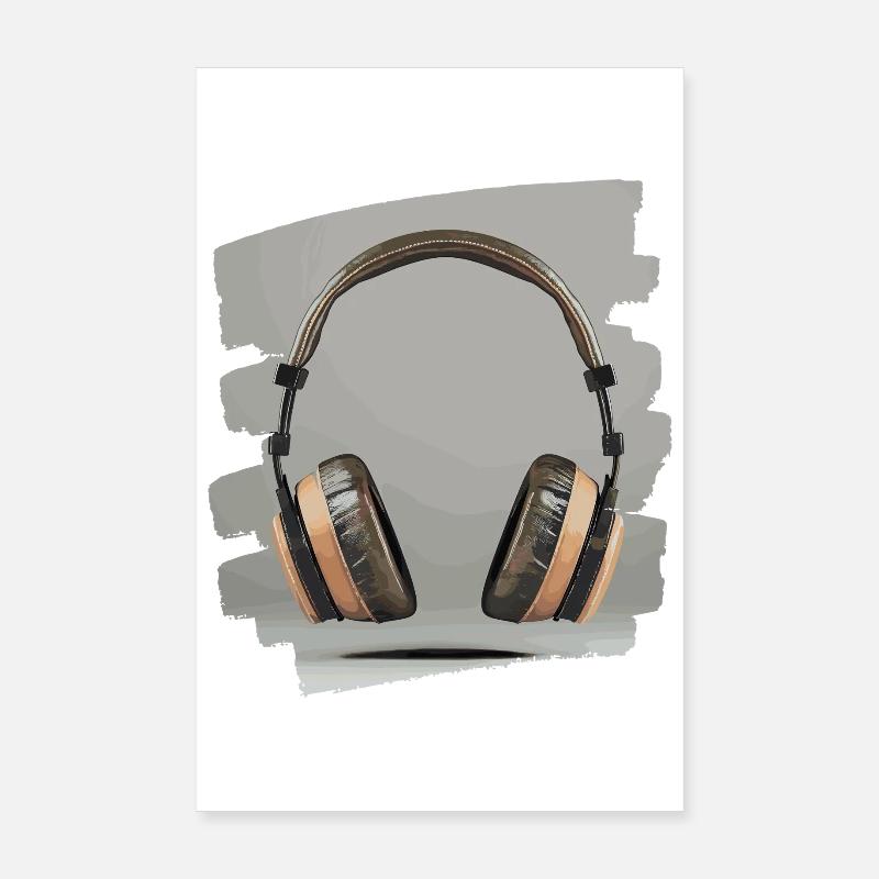 Casque Poster 20 x 30 cm