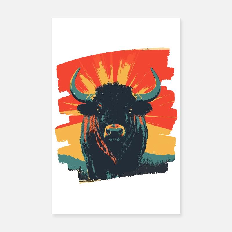 Buffle Poster 20 x 30 cm