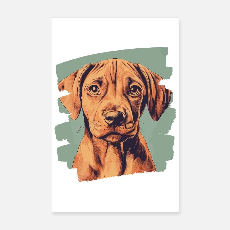 Rhodésian Ridgeback Poster 20 x 30 cm