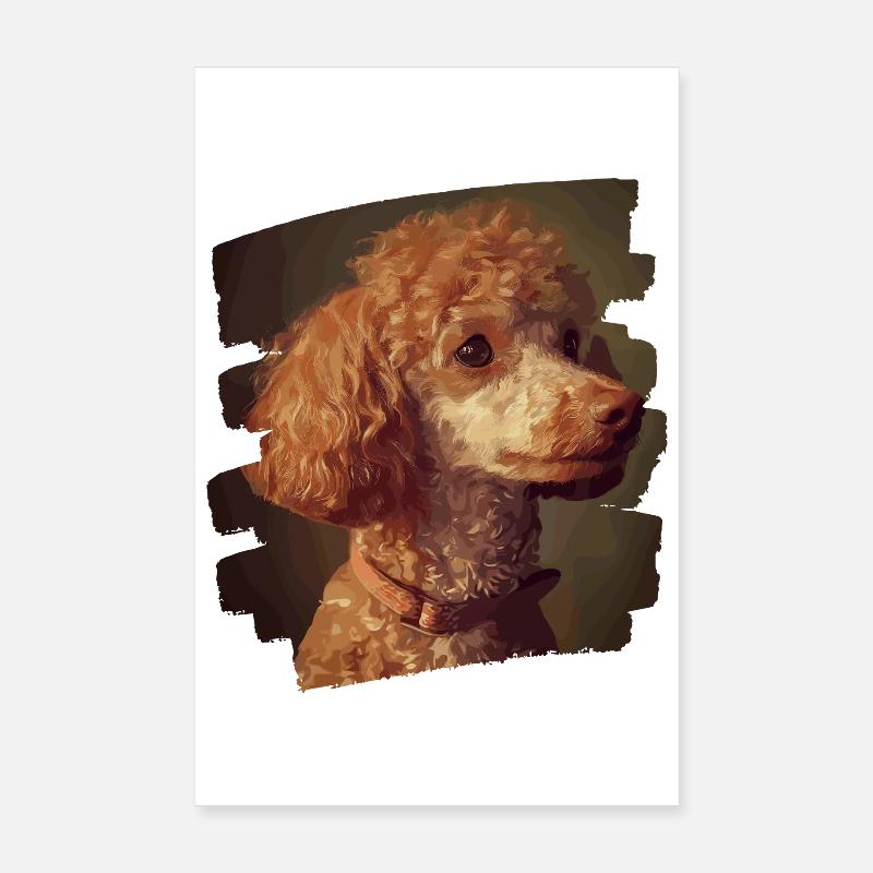 Poodle Poster 8" x 12" (20x30 cm)