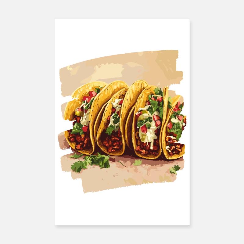 Taco Poster 20 x 30 cm