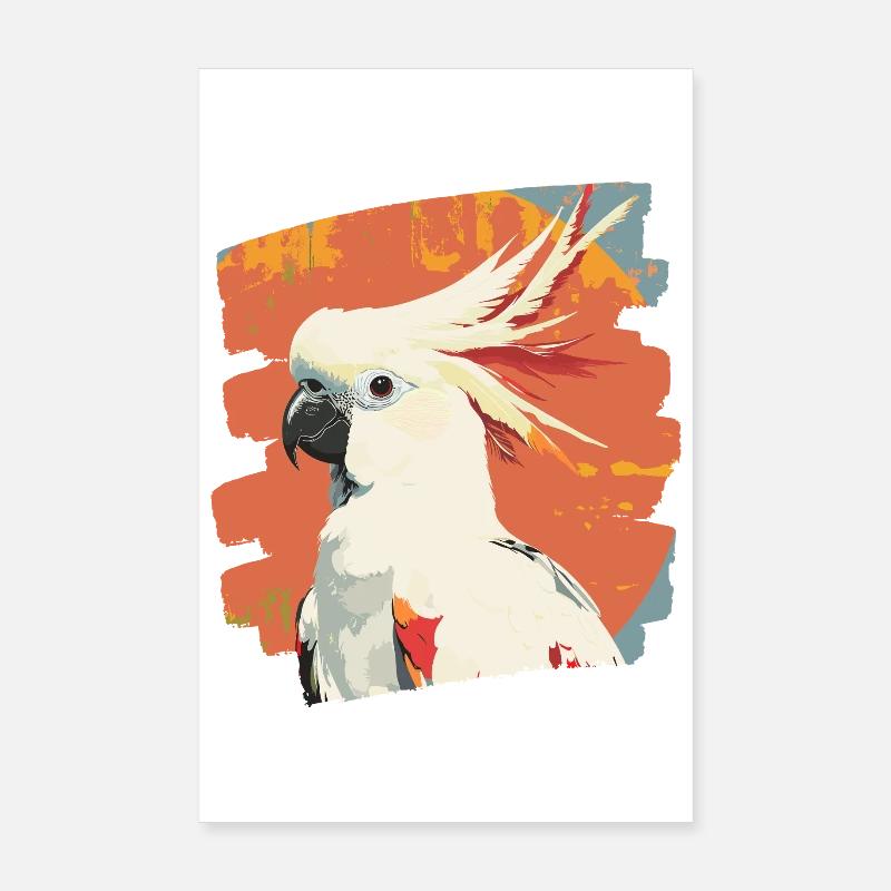 Kakadu Poster 20x30 cm