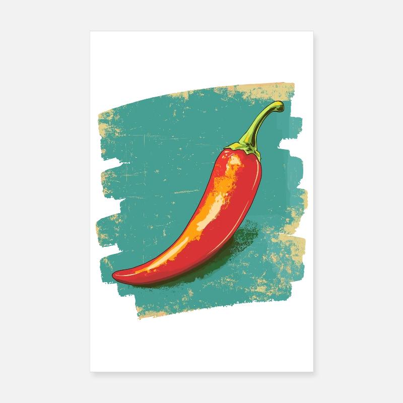 Piment Poster 20 x 30 cm