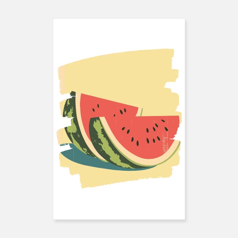 Wassermelone Poster 20x30 cm