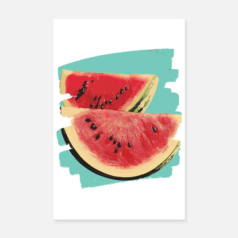 Pastèque Poster 20 x 30 cm