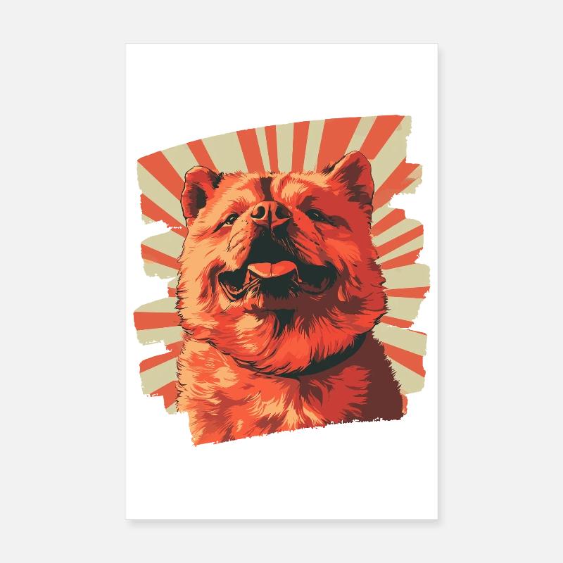 Chow Chow Poster 20 x 30 cm