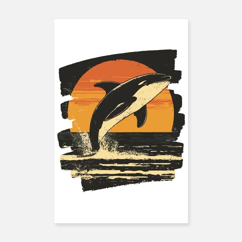 Killer whale Poster 8" x 12" (20x30 cm)