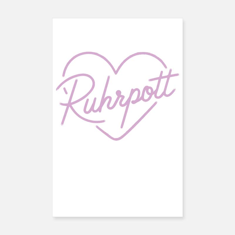 L’amour de Ruhrpott Poster 20 x 30 cm