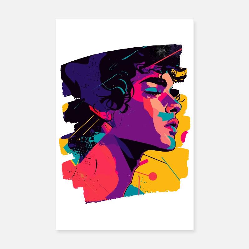 80s Poster 8" x 12" (20x30 cm)
