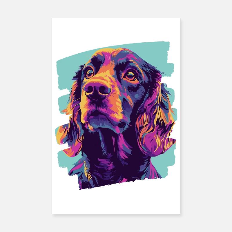Cocker Spaniel Poster 20 x 30 cm