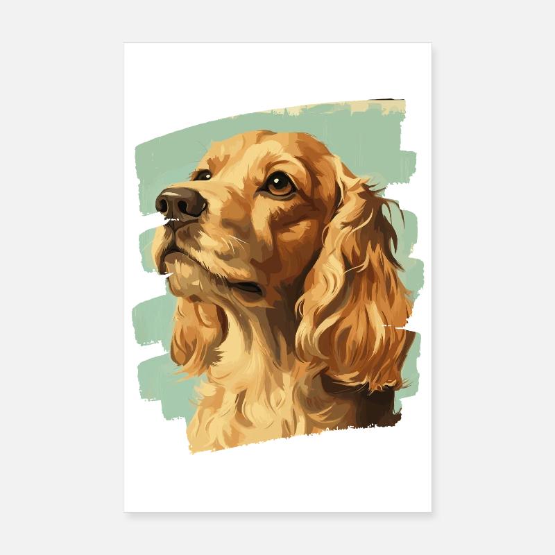 Cocker Spaniel Poster 20 x 30 cm