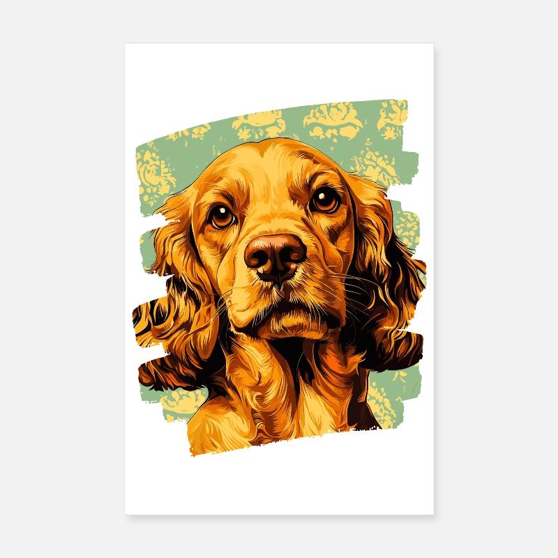 Cocker Spaniel Poster 20 x 30 cm