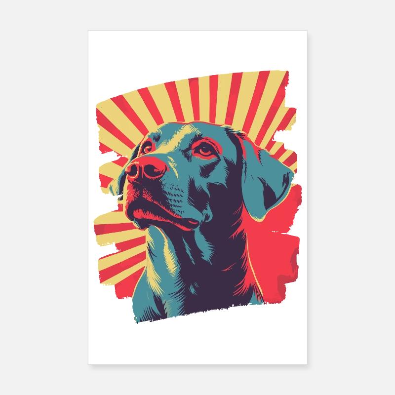 Labrador Poster 20 x 30 cm