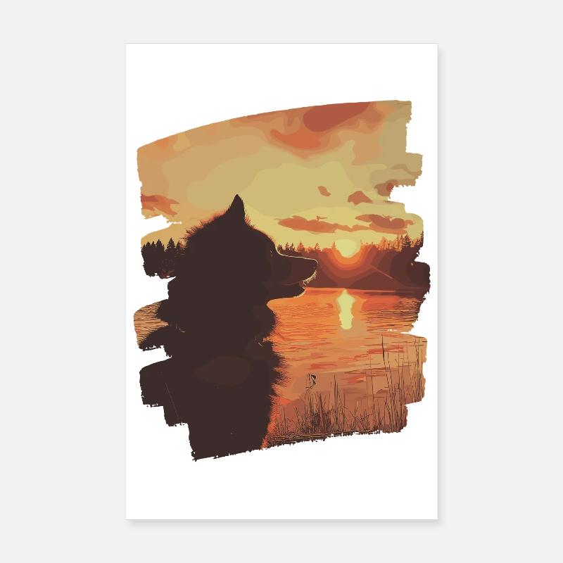 Finnischer Lapphund Poster 20x30 cm