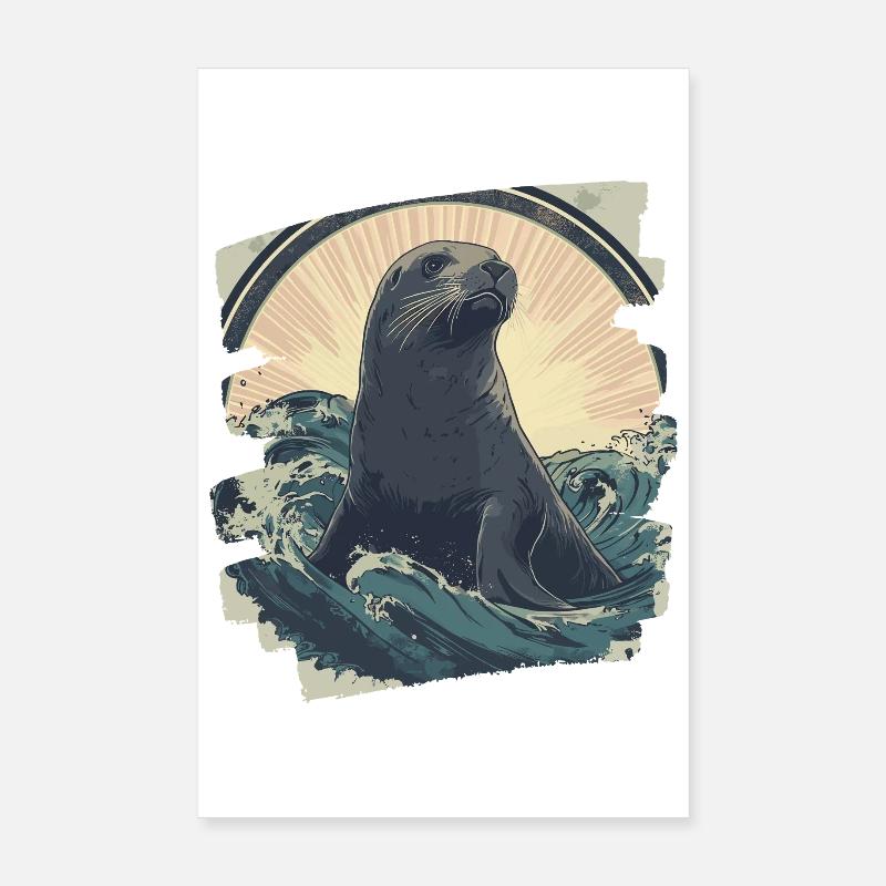 Robbe Poster 20x30 cm