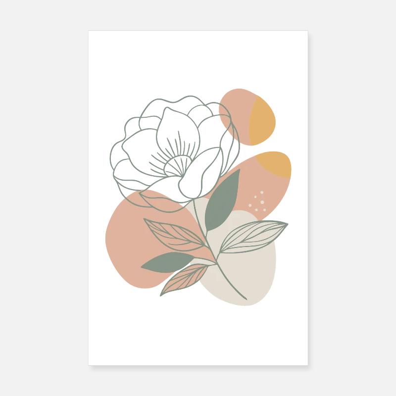 Flowers - Spring - Summer - Saying Poster 8" x 12" (20x30 cm)