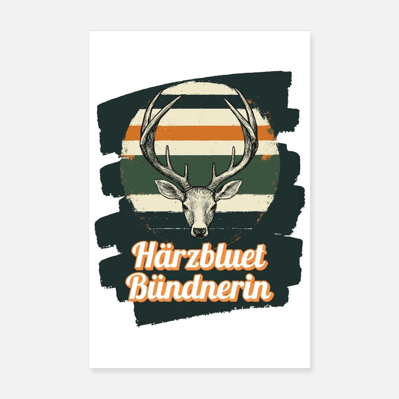 Härzbluetgraubünden, Graubünden, Switzerland Poster 8" x 12" (20x30 cm)