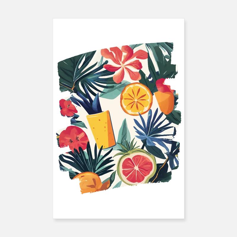 Summer Poster 8" x 12" (20x30 cm)