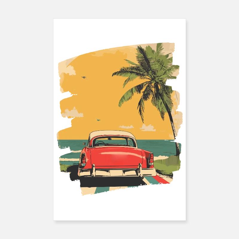 Sommer Poster 20x30 cm