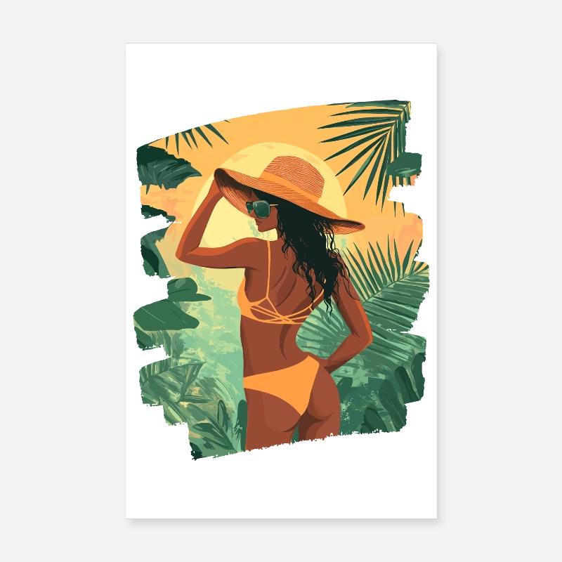 Summer Poster 8" x 12" (20x30 cm)