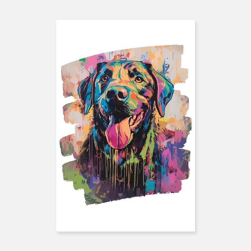 Labrador Poster 20 x 30 cm