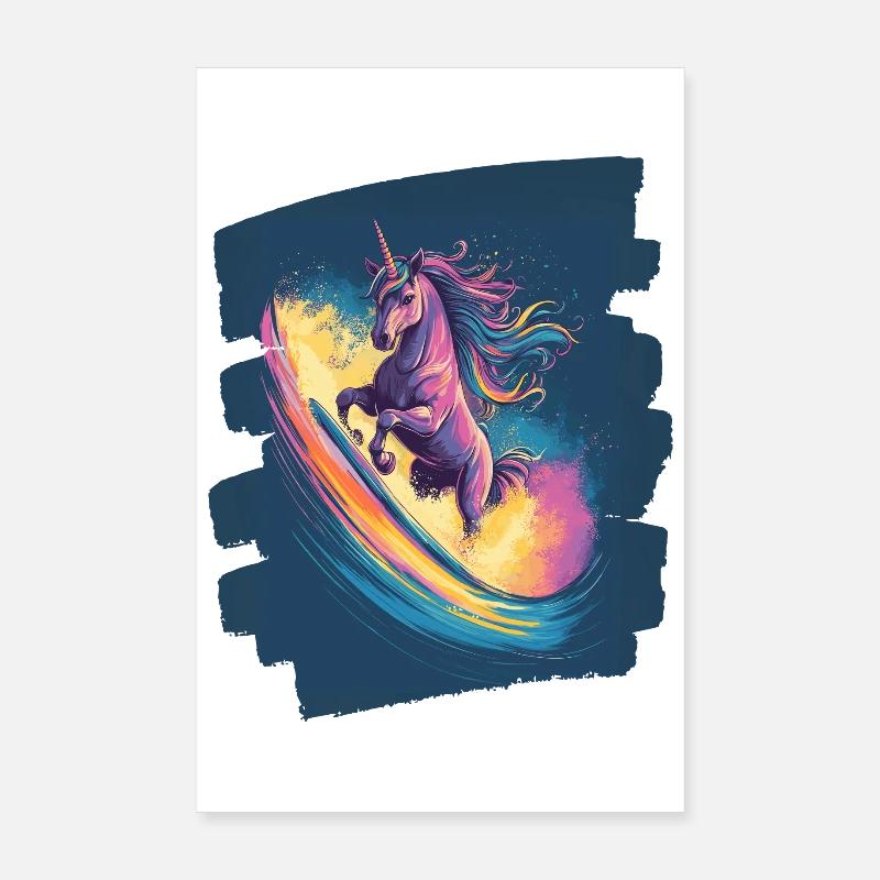 Einhorn Poster 20x30 cm