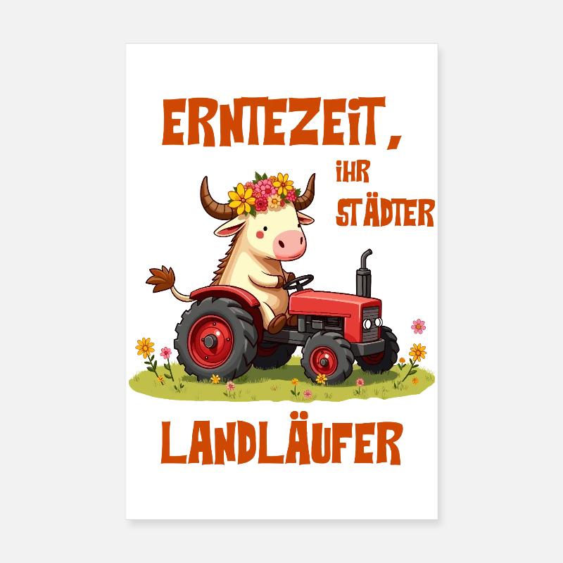 Harvest Time Landläufer Poster 20 x 30 cm
