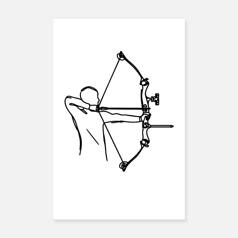 Archerie Poster 20 x 30 cm