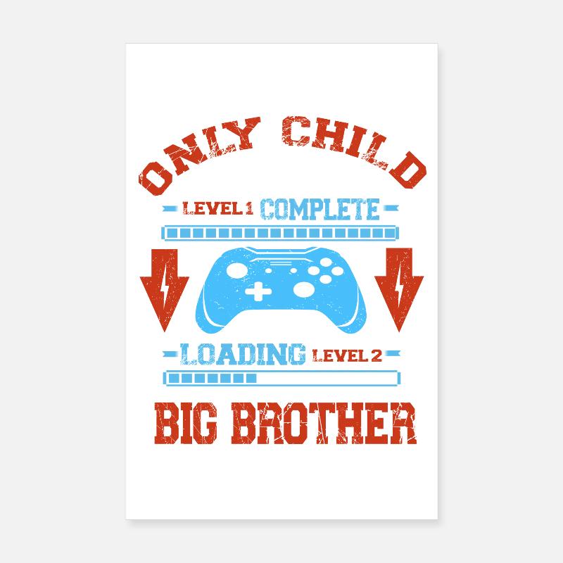 Seul niveau enfant complet - Laoding Level Big Poster 20 x 30 cm