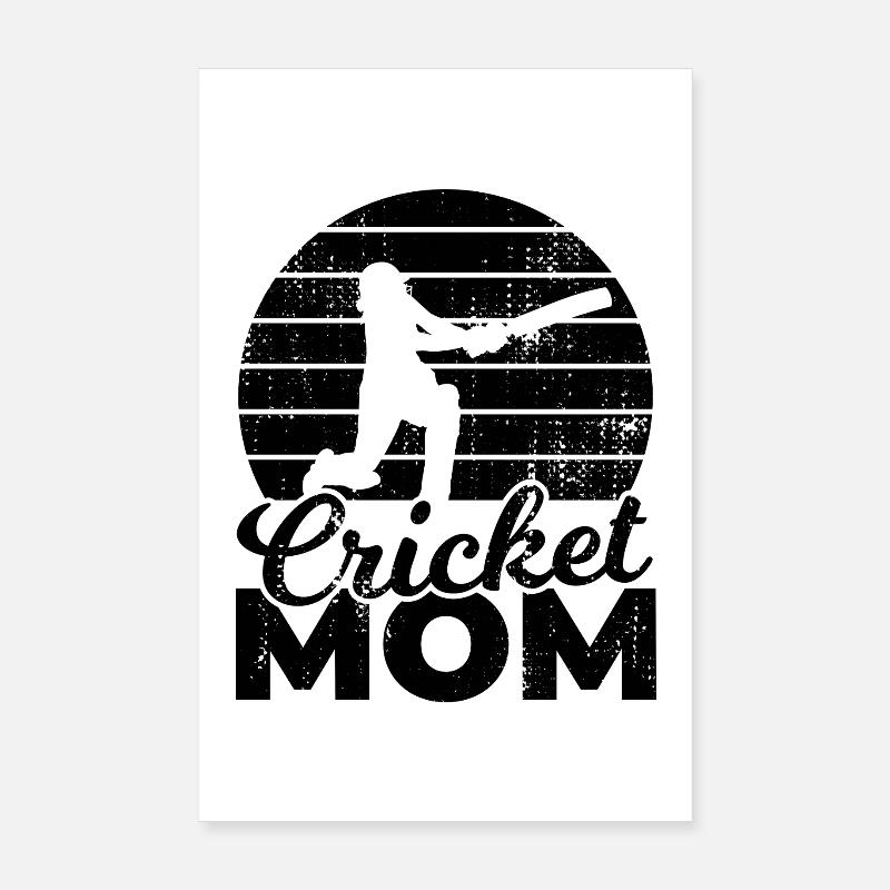 Mère de cricket Poster 20 x 30 cm