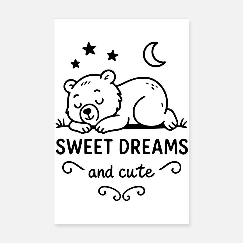 sweetdreams Poster 20x30 cm