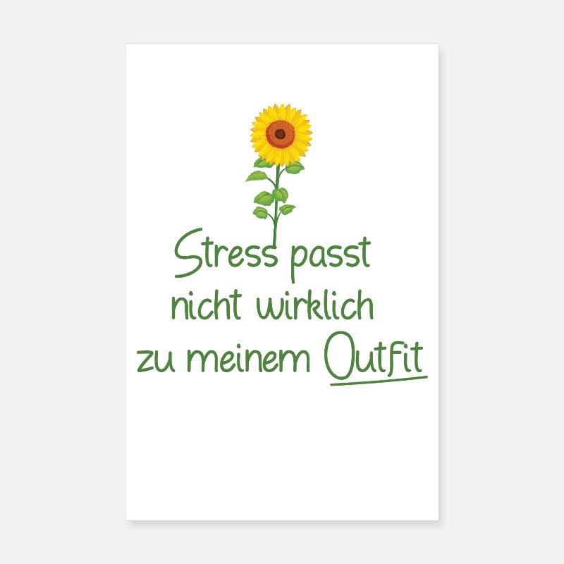 Statement-Design-Handwriting-on-Women'sCut with a  - Poster 20x30 cm - Weiß