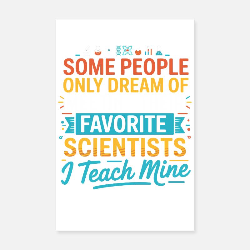 Science Lover Saying Poster 8" x 12" (20x30 cm)