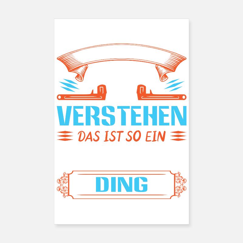 Heating Engineer Heating Construction Plumber Plumber Poster 8" x 12" (20x30 cm)
