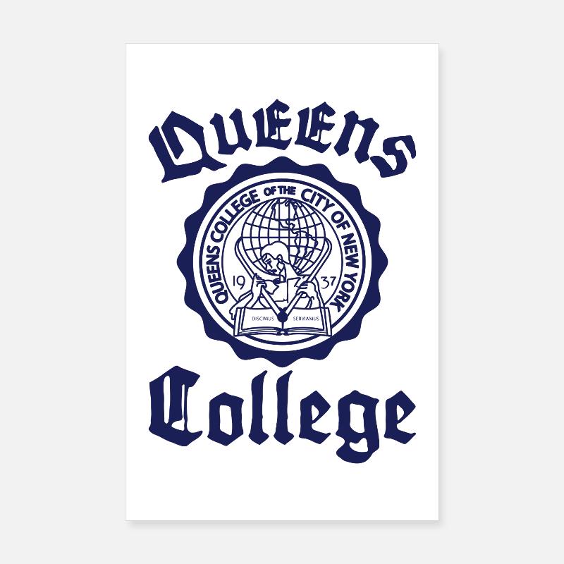 Queens College Poster 20x30 cm