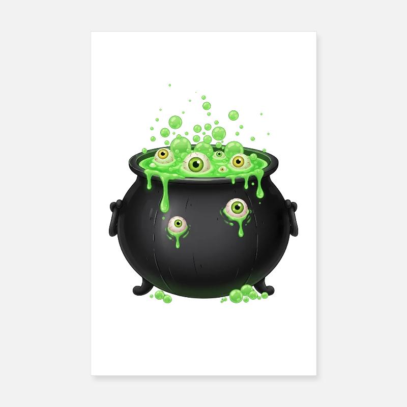 Potion oculaire verte Poster 20 x 30 cm