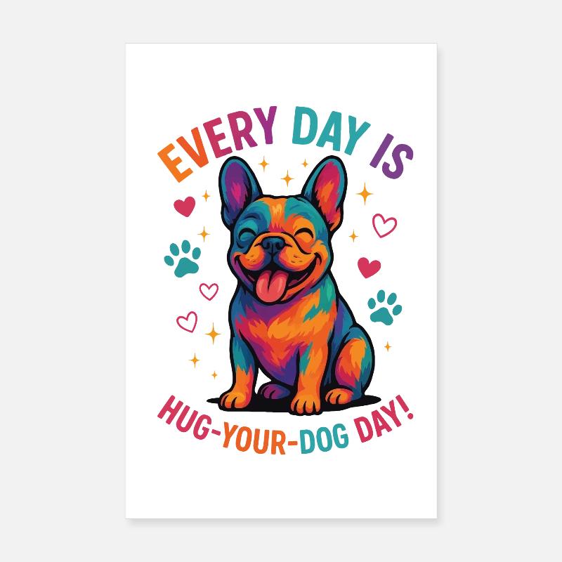 French Bulldog Poster 8" x 12" (20x30 cm)