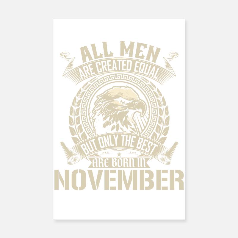 Conception de l'unité de l'aigle de novembre Poster 20 x 30 cm