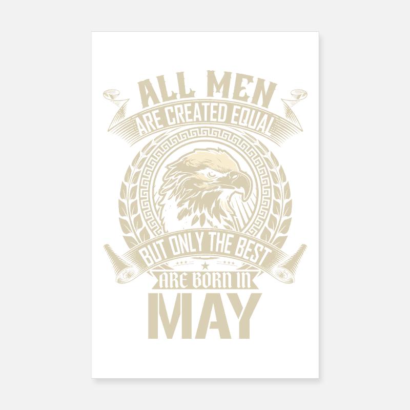 Eagle Loyalty May Anthem Design Poster 8" x 12" (20x30 cm)