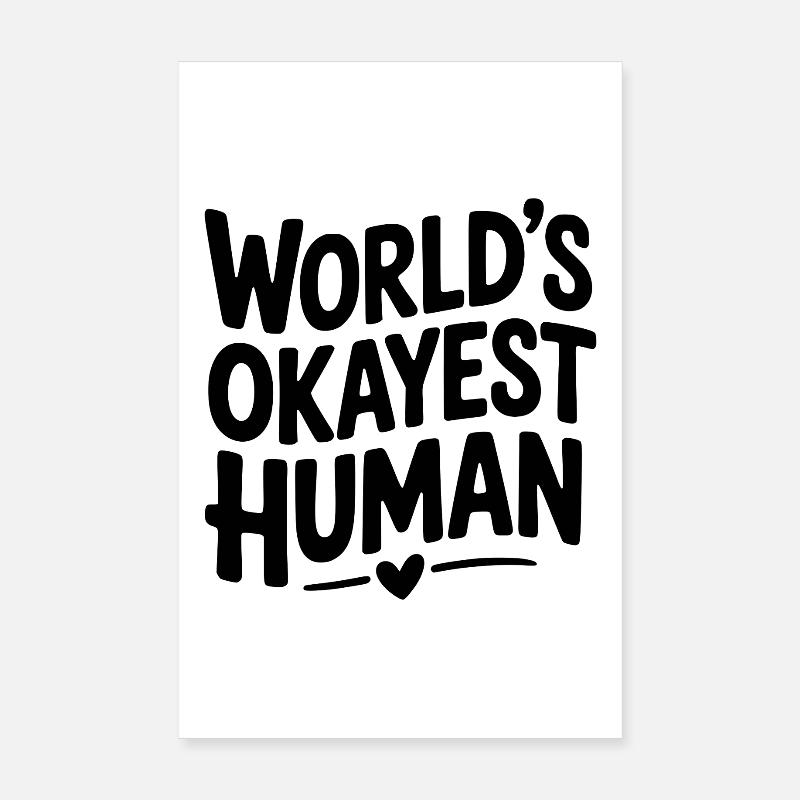 L’humain le plus correct du monde Poster 20 x 30 cm