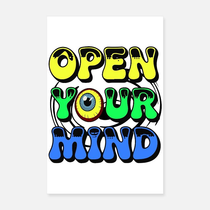Vibrant Eye-Design  Poster 8" x 12" (20x30 cm)