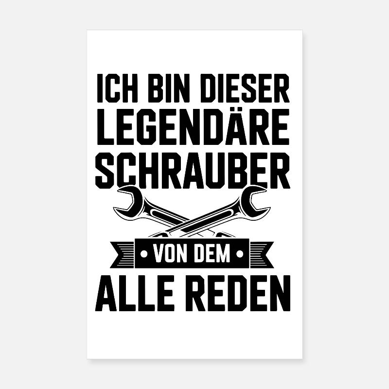 Legendary Screwdrivers Poster 8" x 12" (20x30 cm)