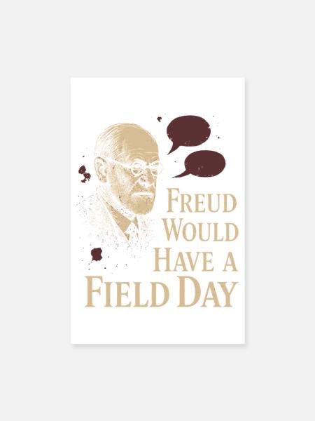 Future psychologist diagnose me - Poster 8" x 12" (20x30 cm) - white - Front