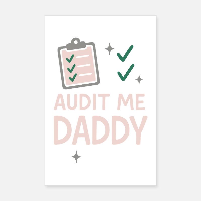 Accounting student cpa in training excel jokes Poster 8" x 12" (20x30 cm)