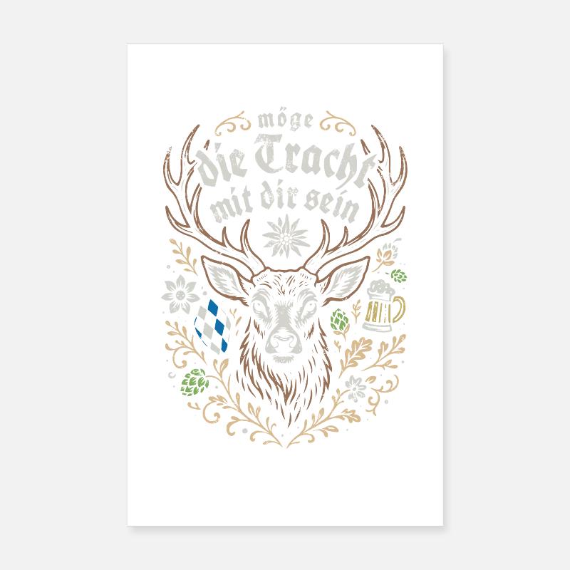 Que le costume traditionnel soit avec vous - Marquee & Fun Poster 20 x 30 cm