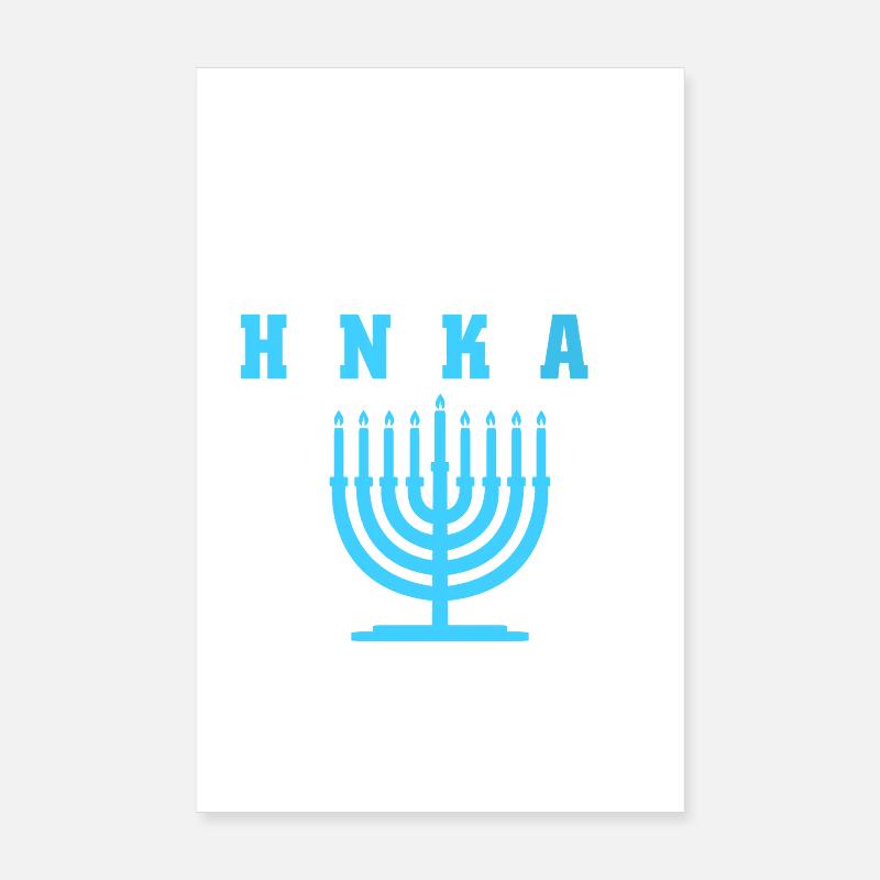Hanoukka Hanoukka Hanoukka Poster 20 x 30 cm