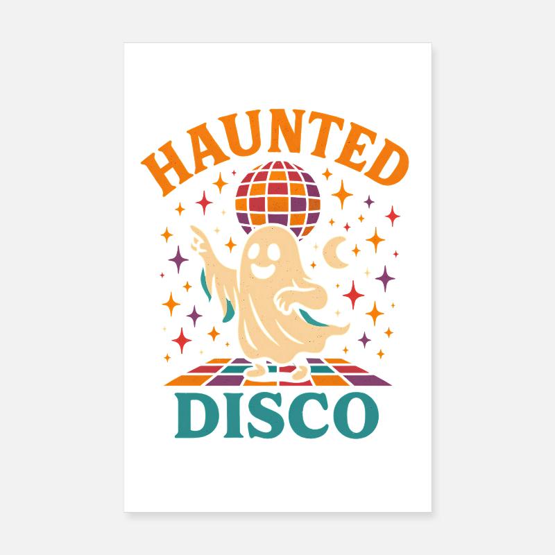 Ghost Disco Groove Poster 8" x 12" (20x30 cm)