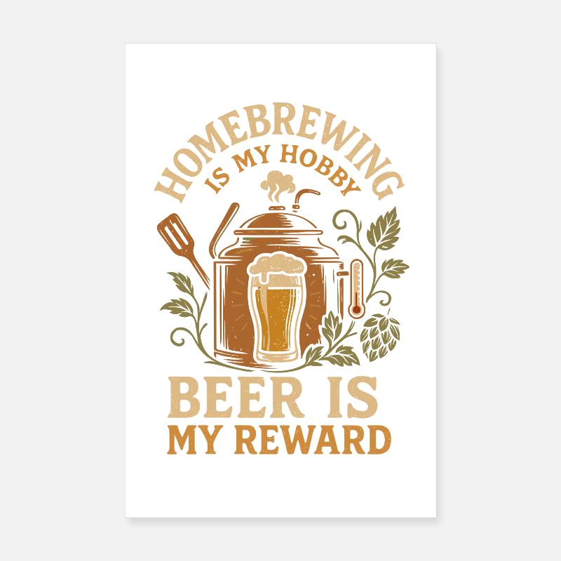No iced coffee, but cold brew Poster 8" x 12" (20x30 cm)